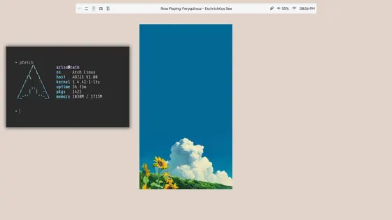 Desktop from August 2020